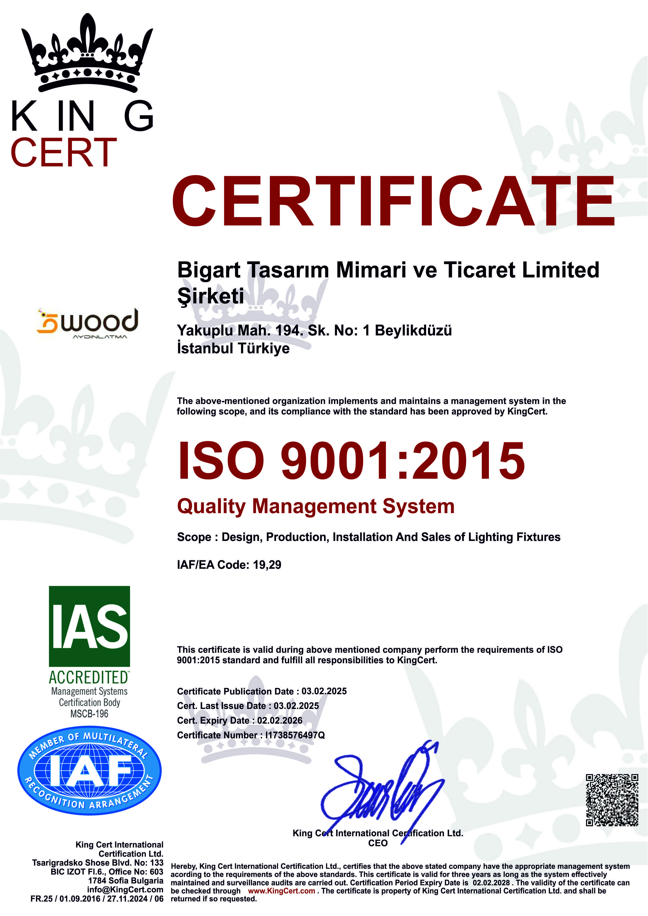 ISO9001:2015